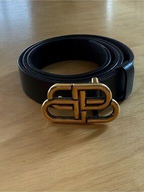Balenciaga BB Thin Belt